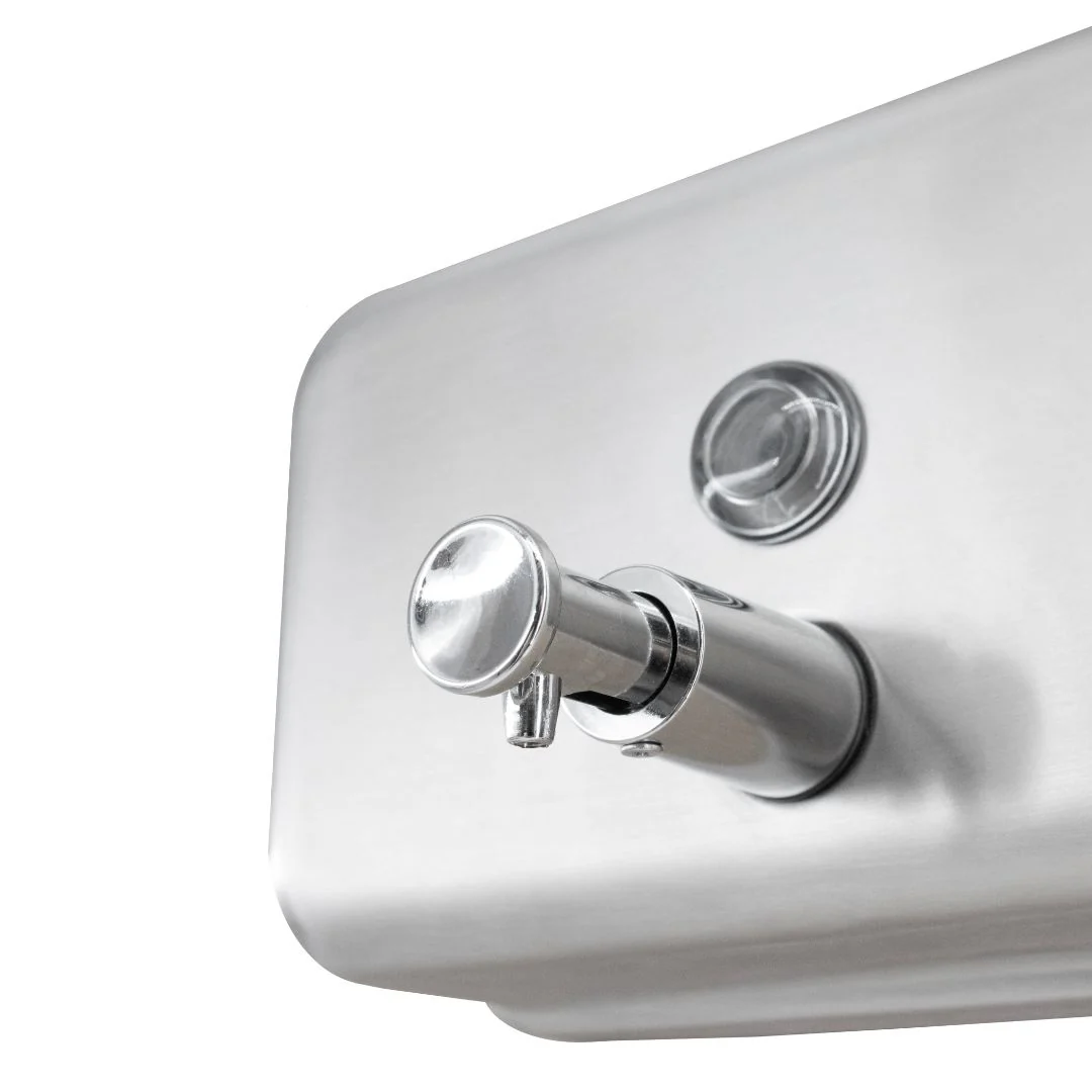 1.2L Horizontal Stainless Steel Liquid Soap Dispenser - Image 5