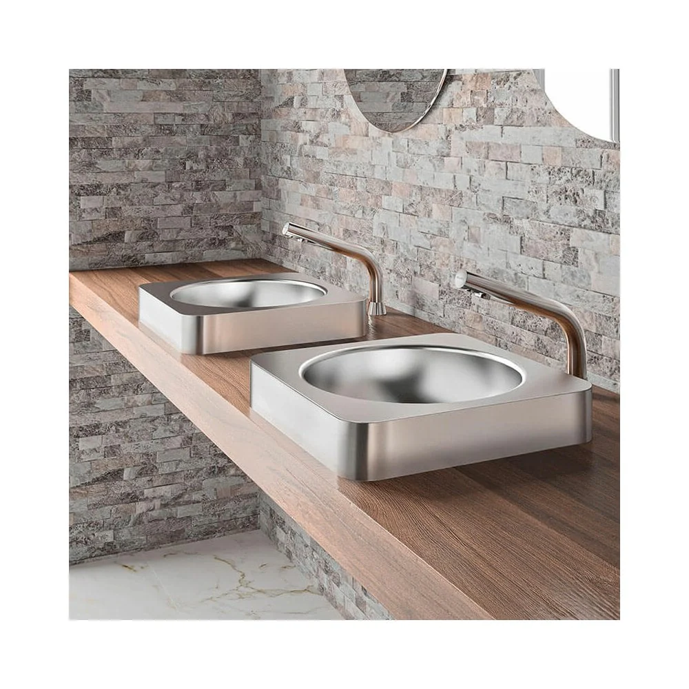 38801515 DELABIE BINOPTIC Mains Supplied 170mm Polished Chrome Sensor Tap - Image 2