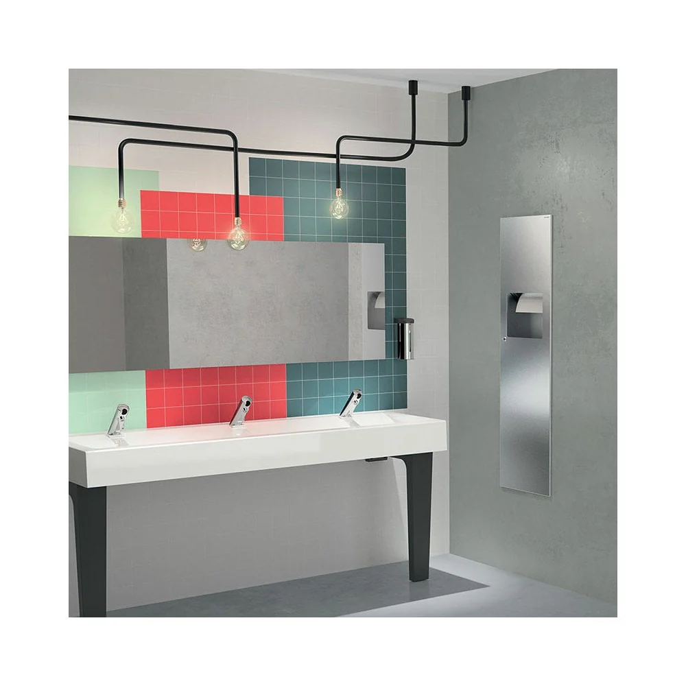 49000015 DELABIE TEMPOMATIC Recessed Mains Supplied Deck Mounted Mixer Tap - Image 3