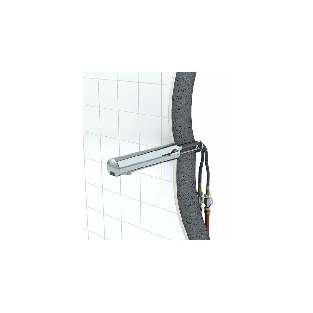 493510 / 493516 DELABIE TEMPOMATIC Wall Mounted F3/8" 190mm Electronic Mixer Tap - Image 3