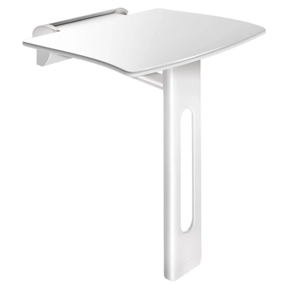 511930 Be-Line® Removable Lift-Up Aluminium Shower Seat with Leg - Image 3