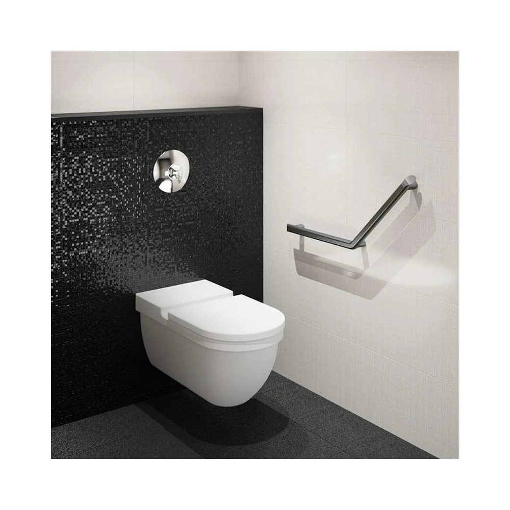511982 Be-Line 135° Angled Ø35mm 400x400 Aluminium Grab Bar - Image 8