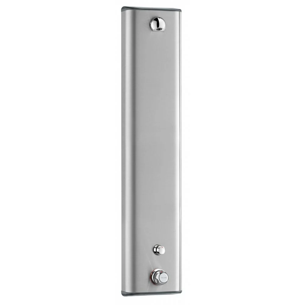792303 DELABIE SECURITHERM Stainless Steel time flow shower panel