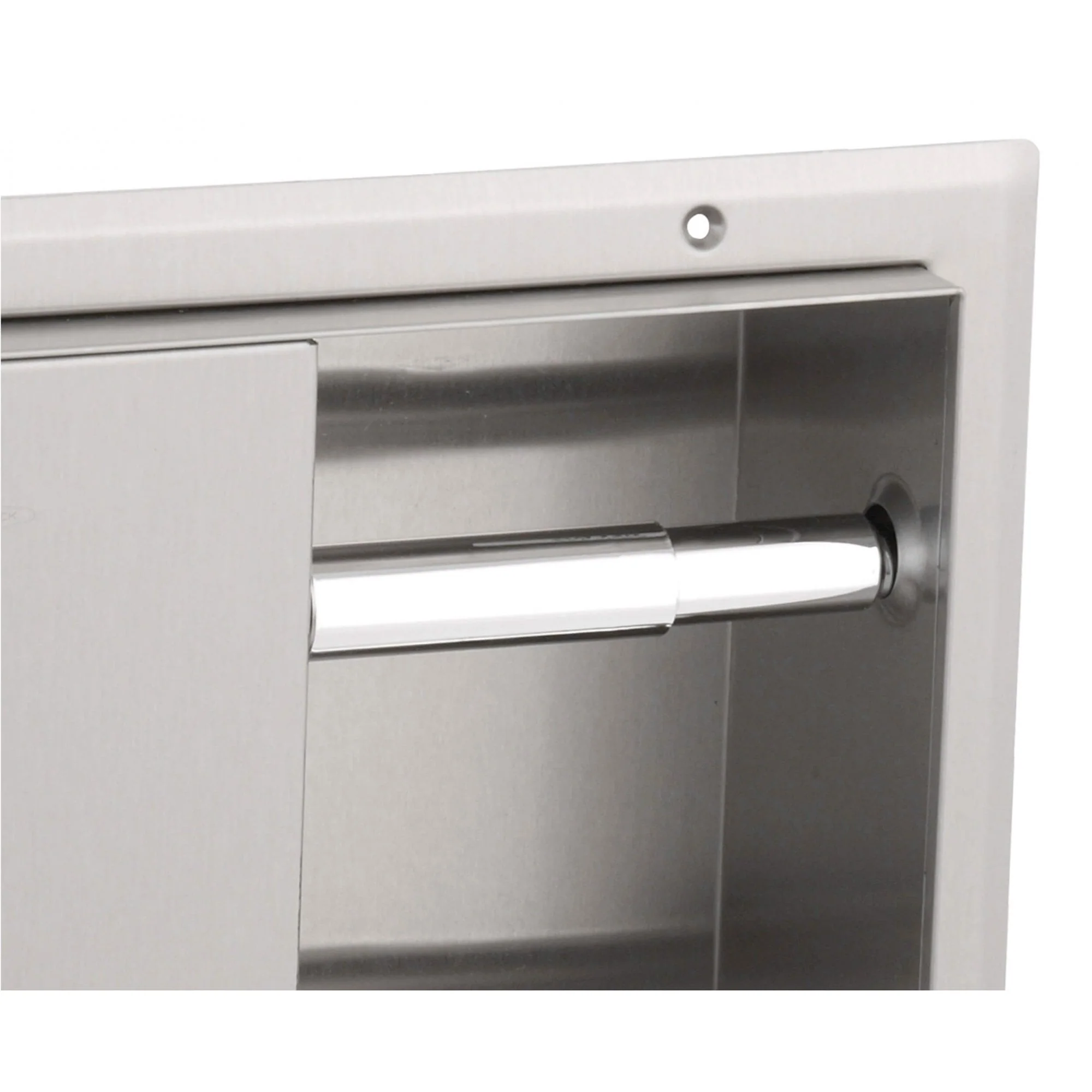 B-386 Double Toilet Roll Holder for Two Partitions - Image 4