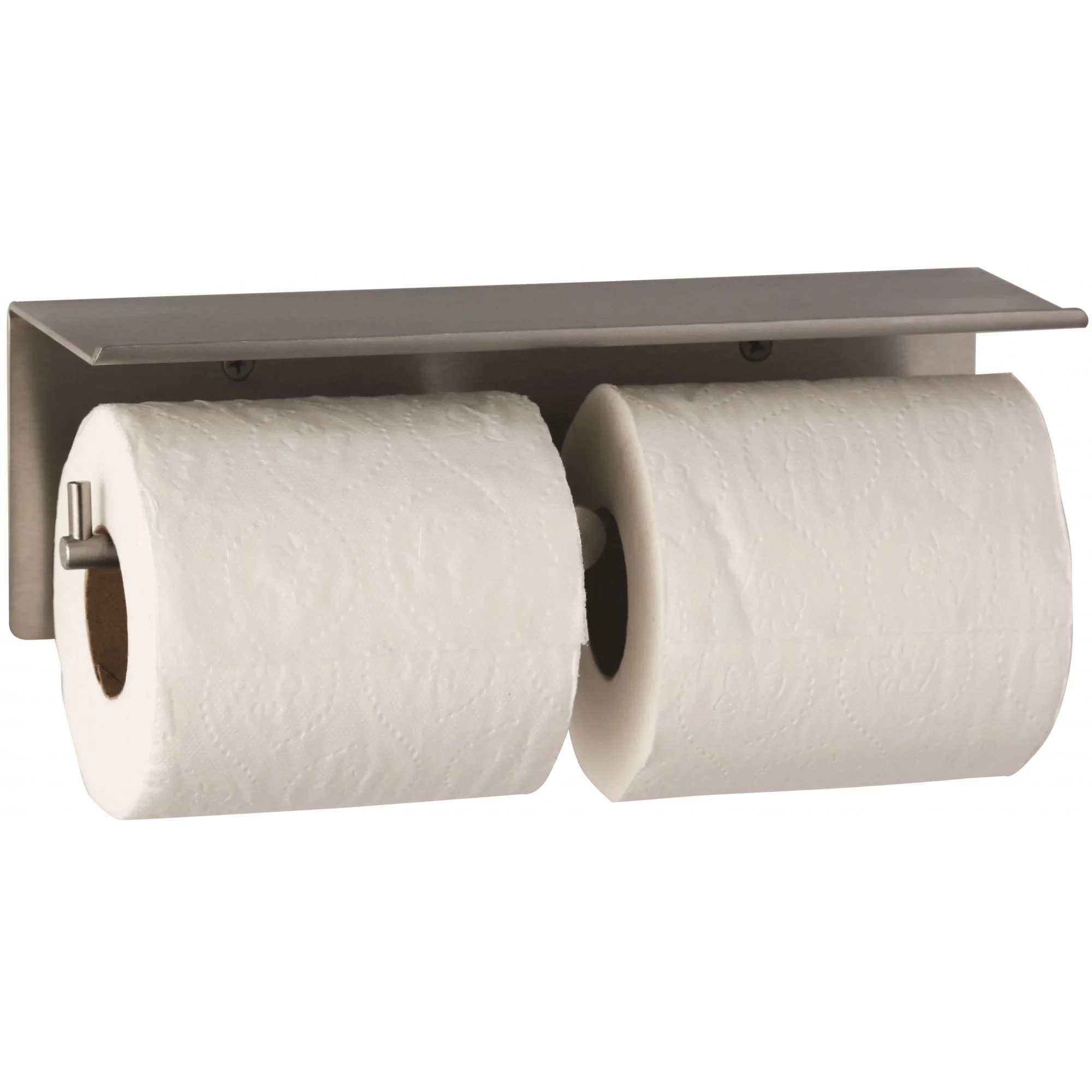 B-540 Bobrick Surface-Mounted Toilet Roll Dispenser and Utility Shelf - Image 2