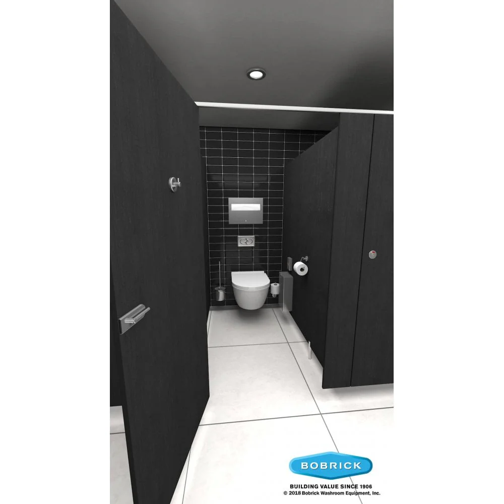 B-543 Stainless Steel Toilet Roll Holder - Image 4