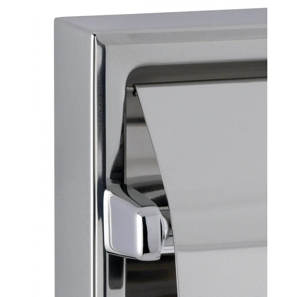 B-6699 / B-66997 Surface Mounted Toilet Roll Holder with Lid - Image 4