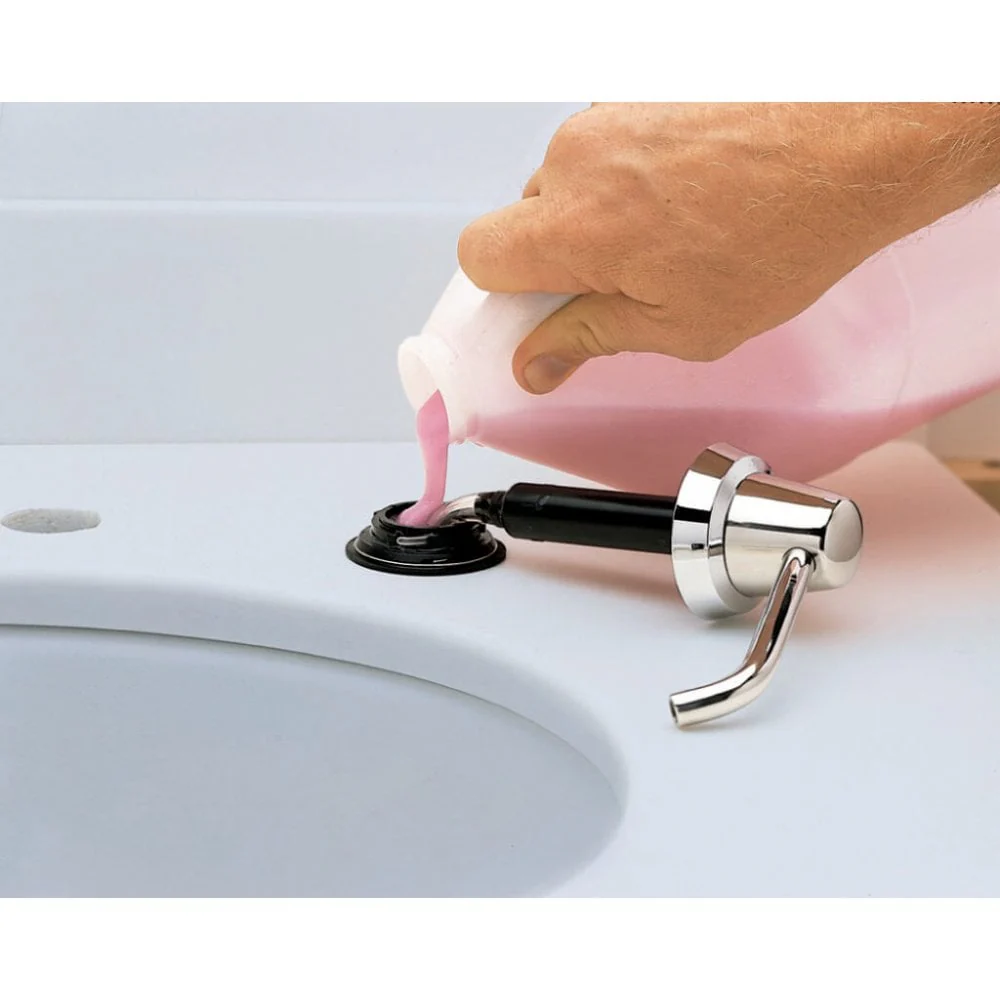 B-82216 600ml Sink-Mounted Soap Dispenser with 150mm Spout - Image 3