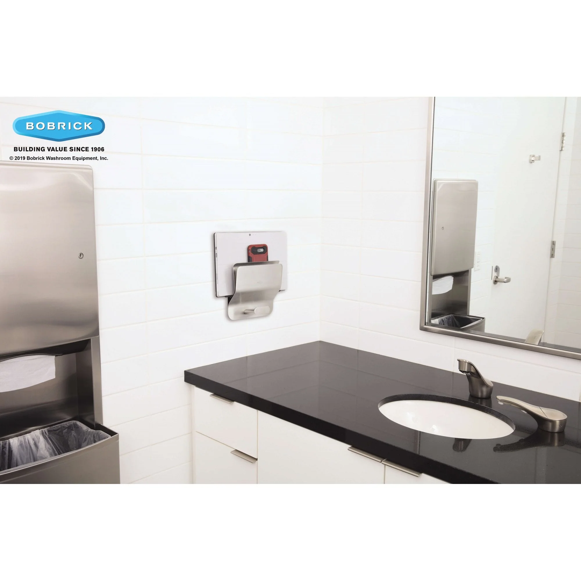 B-824 SureFlo® 1000ml Touchless Counter-Mounted Liquid Soap Dispenser - Image 5