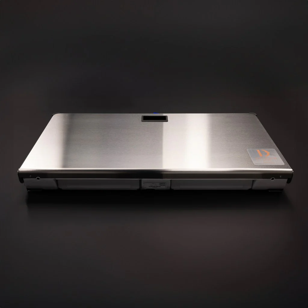 BC100EH-SS Dolphin Type 304 Stainless Steel Cover Horizontal Baby Changing Station - Image 3