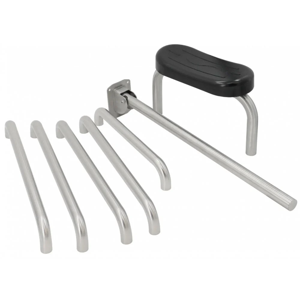 BC5063-DOC5 Dolphin Roseless DOC M Stainless Steel Grab Bar Set
