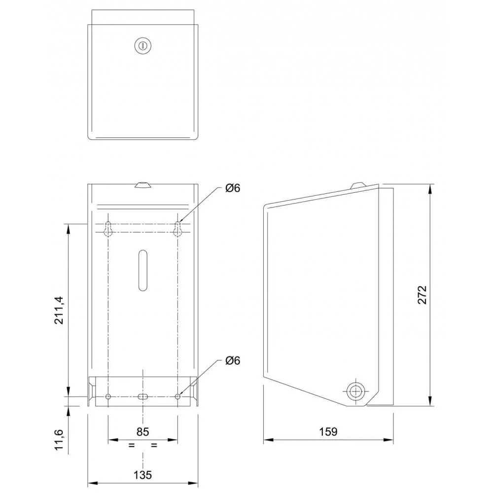 BC850 Dolphin Double Toilet Roll Holder (Pendamatic/ultimatic Roll Type) - Image 2