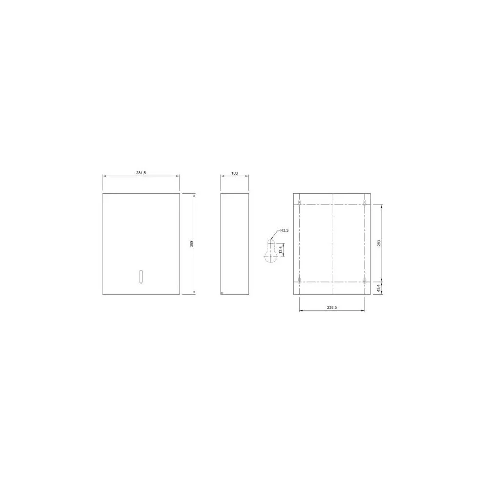 BC958 Dolphin DOC M Paper Towel Dispenser - Image 2