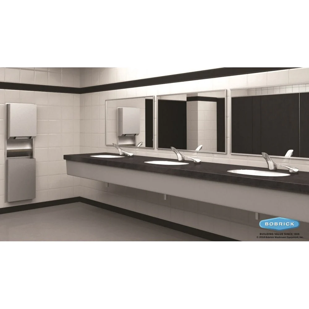 B-290 2436 Bathroom Vanity Mirror with Welded Frame (610x910) - Image 6