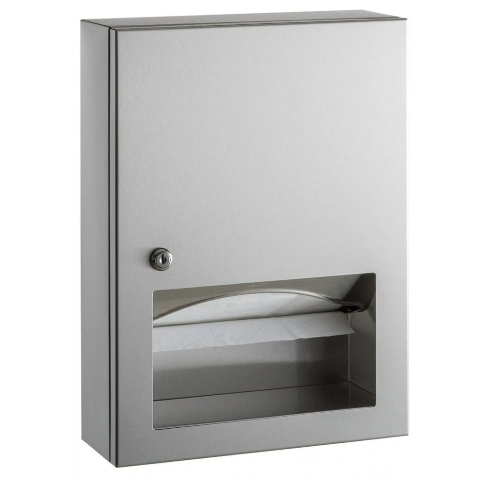 B-359039 Minimalist Folded Paper Towel Dispenser