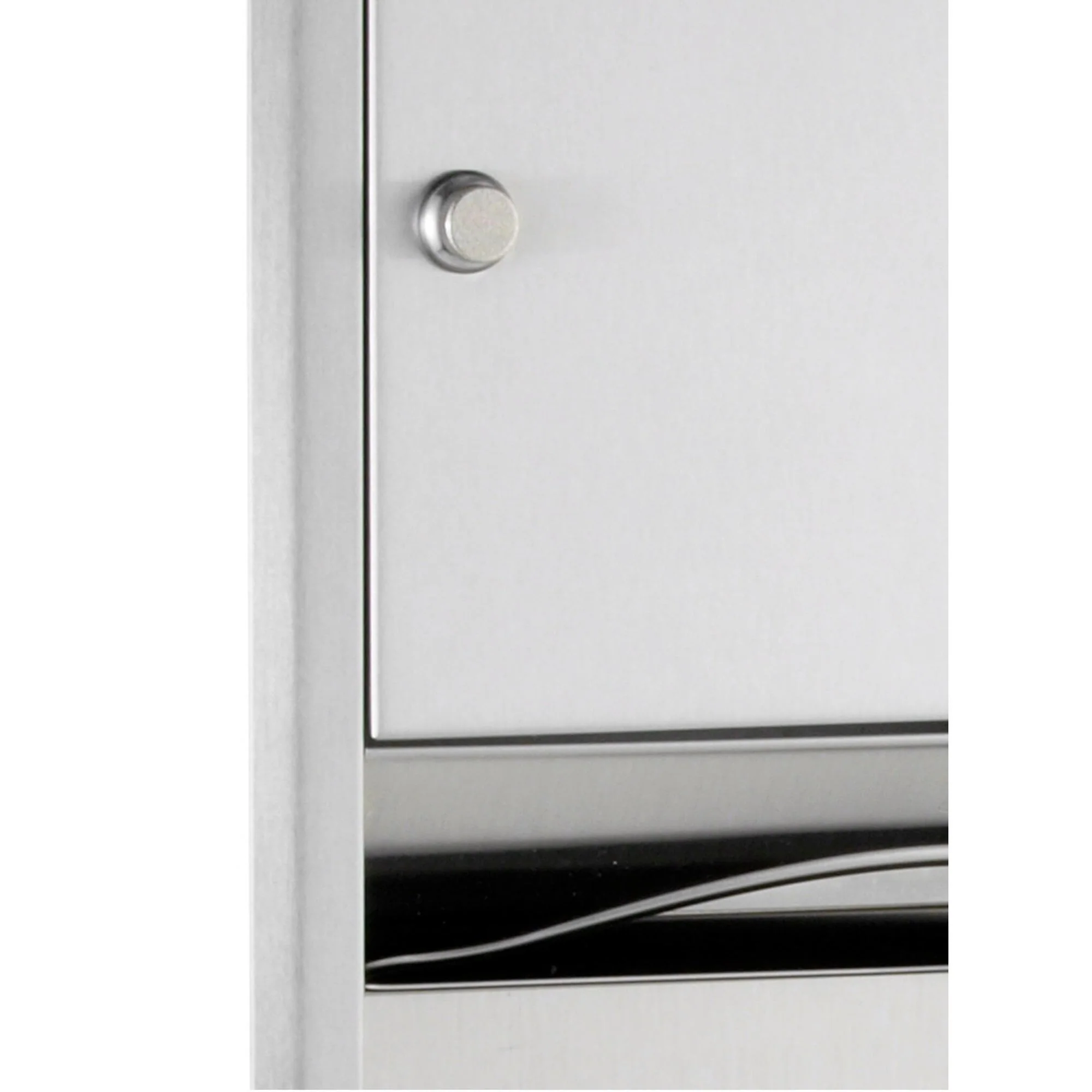 B-369 Recessed Hand Towel Dispenser and 7.6L Bin Combination Unit - Image 2