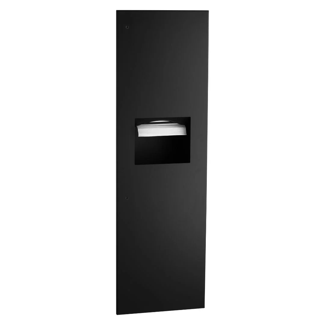 B-39003 Recessed Hand Towel Dispenser with 45L Waste Bin - Image 2