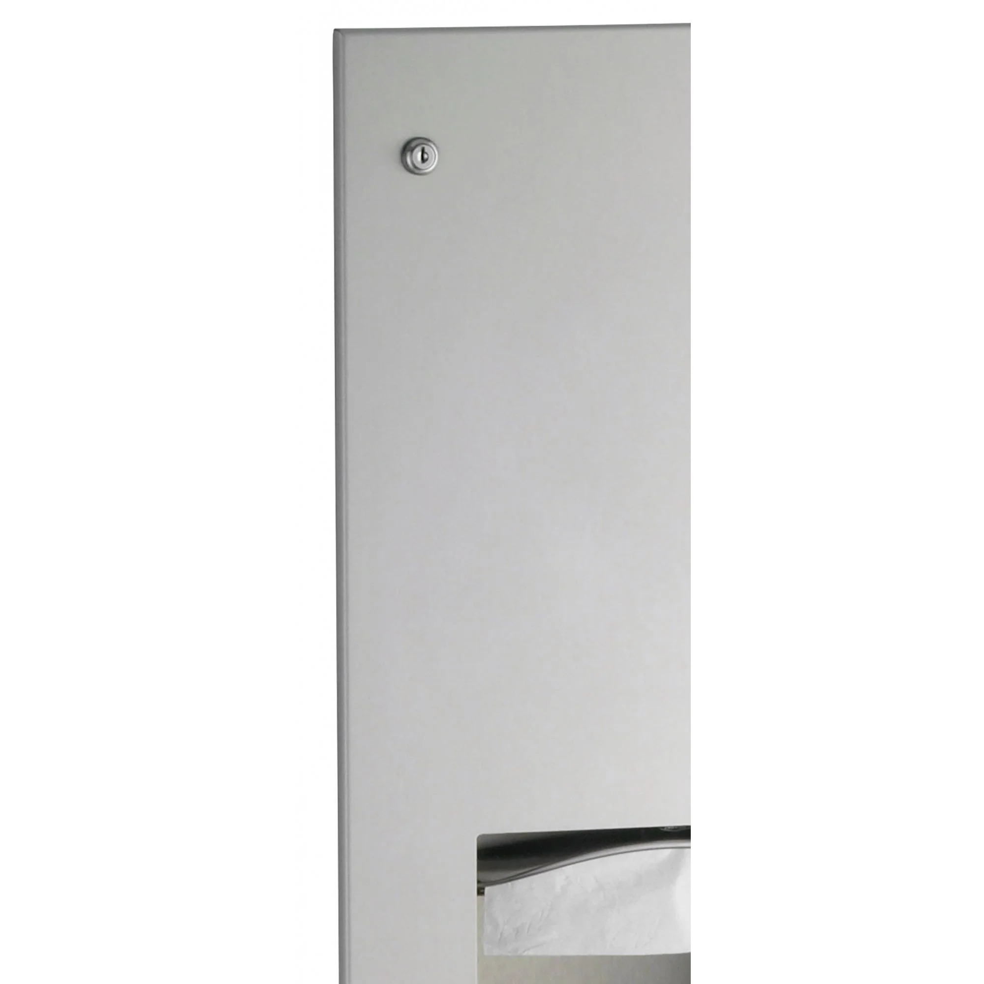 B-39003 Recessed Hand Towel Dispenser with 45L Waste Bin - Image 3
