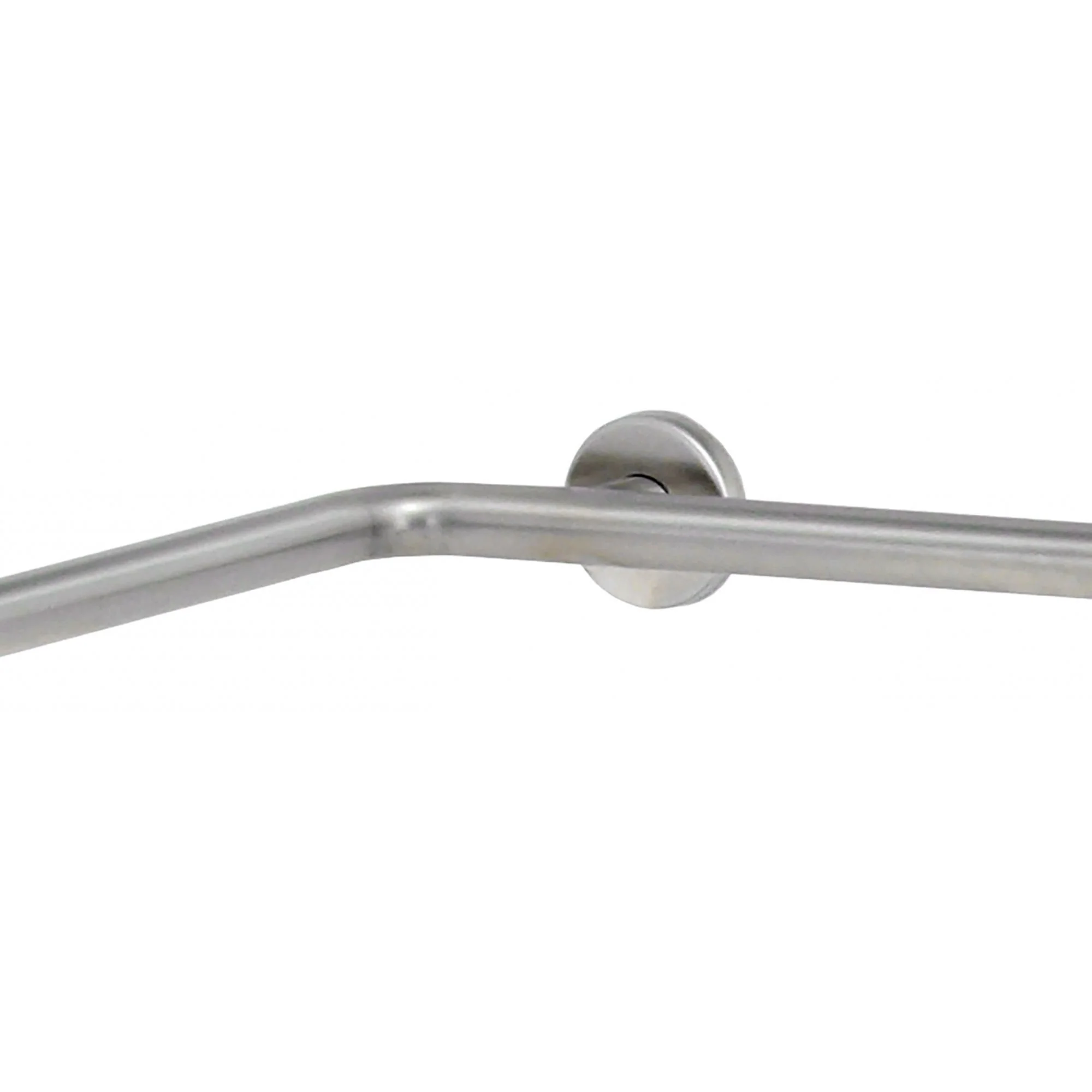 B-5837 Horizontal Bathroom 32mm Diameter Grab Rail for Two Walls (1010 x 1465mm) - Image 2