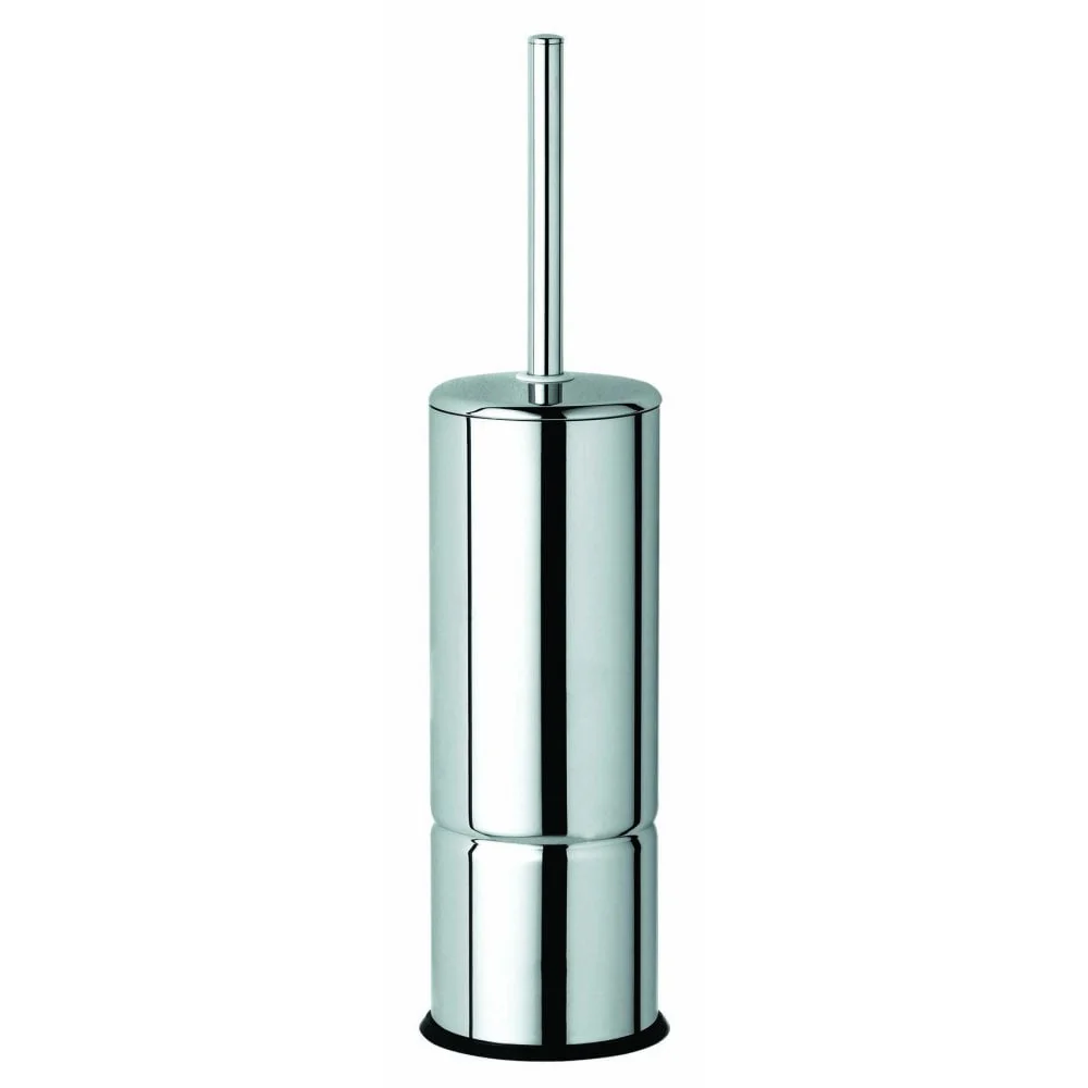 Chrome Brass Toilet Brush Holder - Image 3