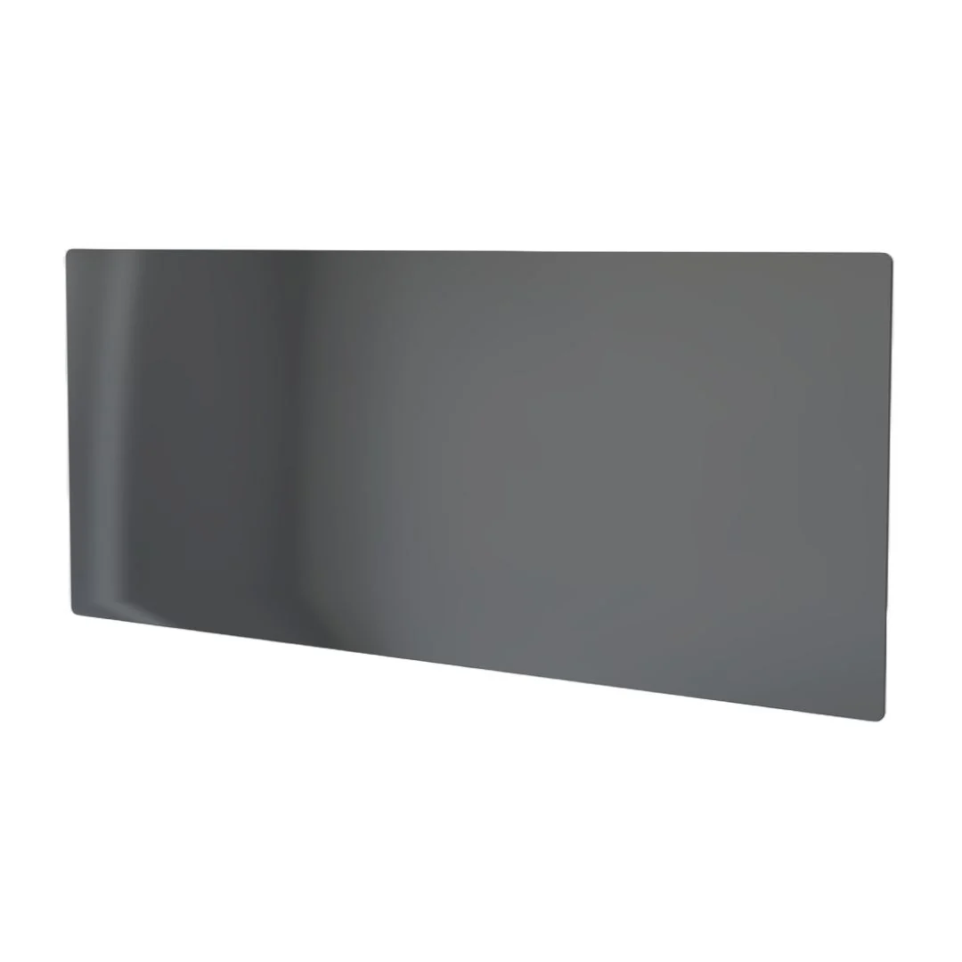 Clip-on Anthracite or White Glass Front for Dimplex Alta Wi-Fi Panel Heater (40cm profile) - Image 8