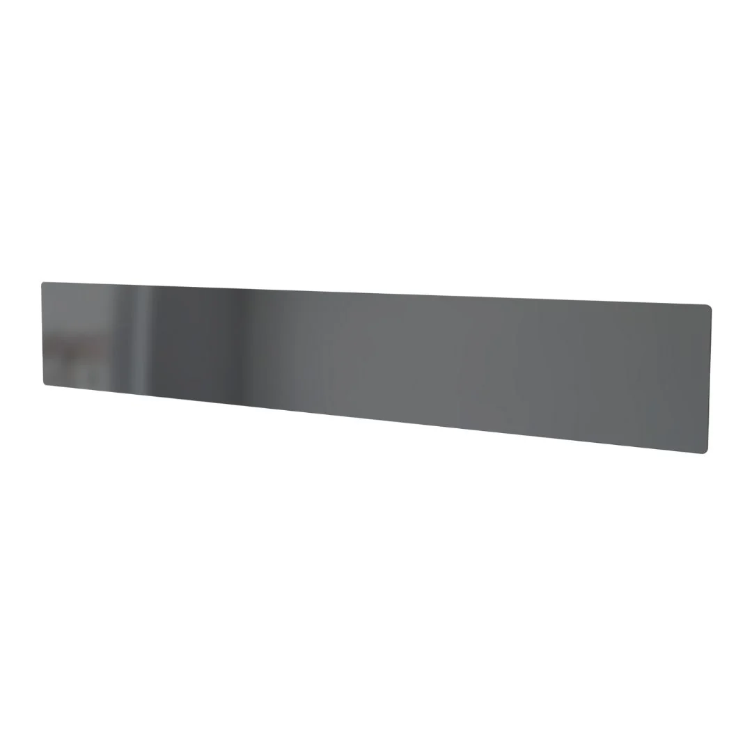 Clip-on Anthracite or White Glass Front for Dimplex Alta Wi-Fi Panel Heater (20cm profile) - Image 10