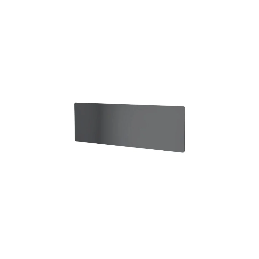 Clip-on Anthracite or White Glass Front for Dimplex Alta Wi-Fi Panel Heater (20cm profile) - Image 4