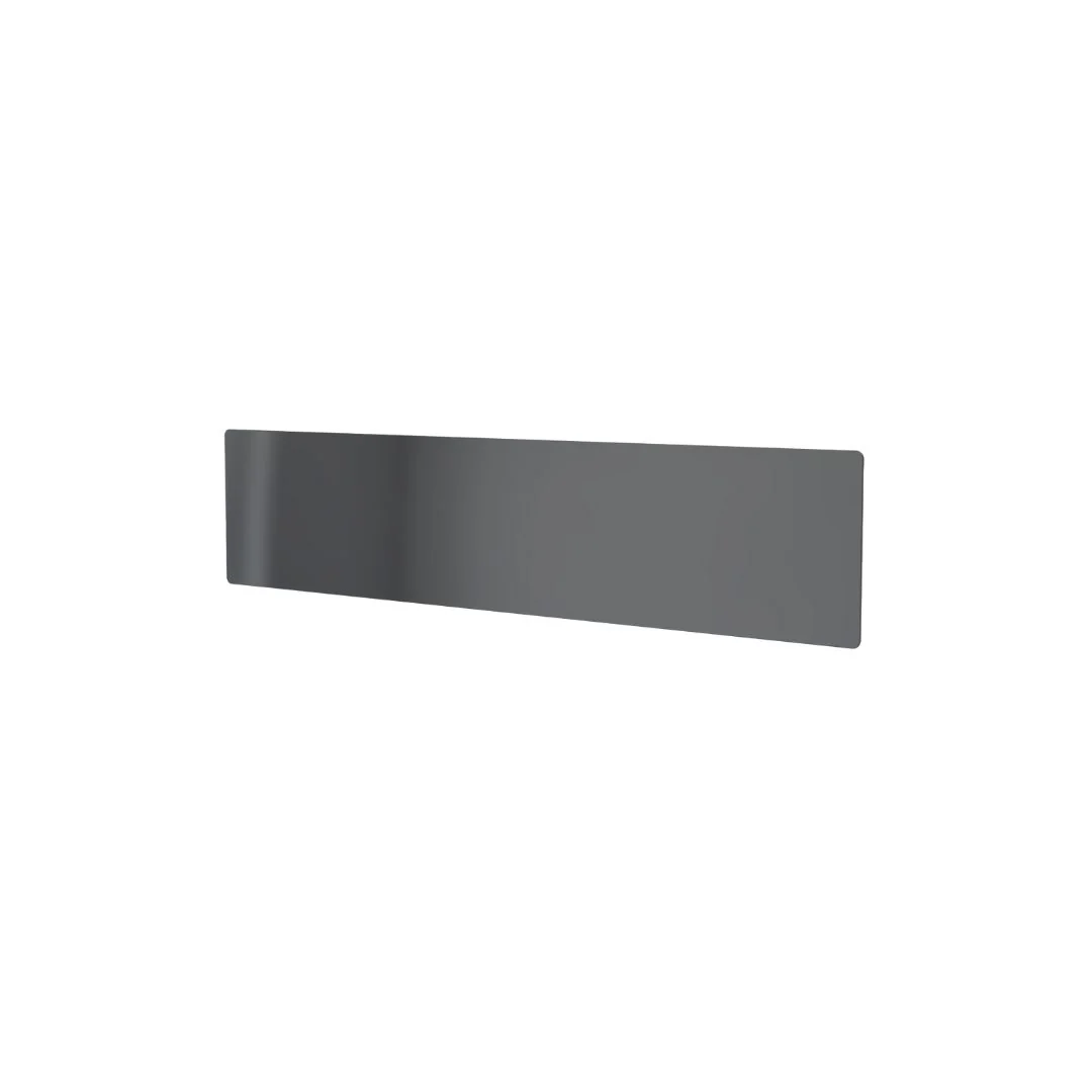 Clip-on Anthracite or White Glass Front for Dimplex Alta Wi-Fi Panel Heater (20cm profile) - Image 6
