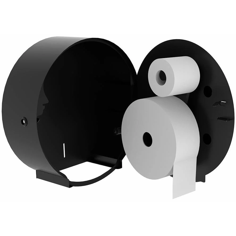 Dan Dryer BJÖRK Wall Mounted 1 Jumbo 1 Standard Toilet Roll Holder - Image 2
