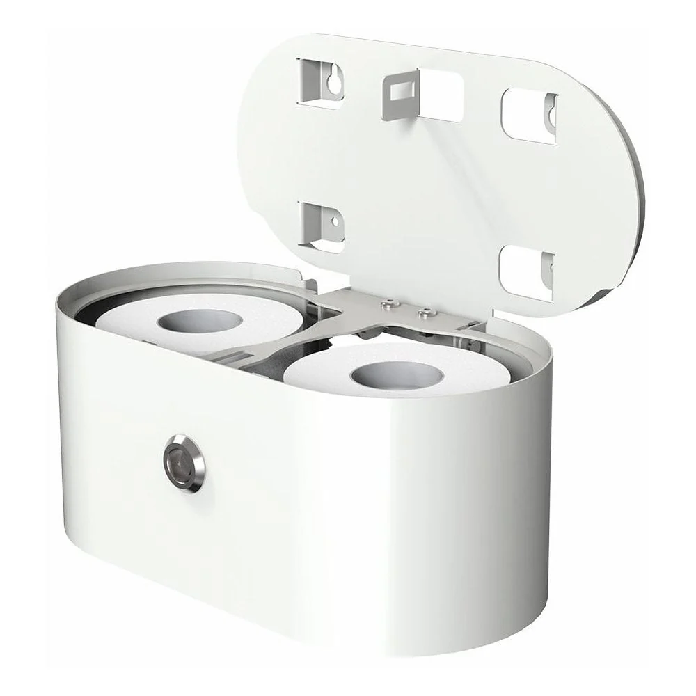 Dan Dryer BJÖRK Wall Mounted Double Toilet Roll Holder - Image 4