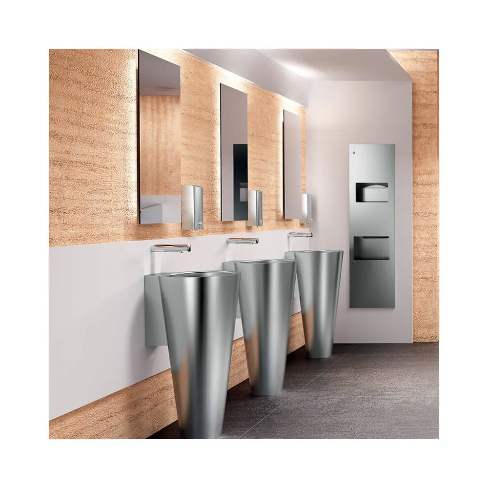DELABIE 1000ml Wall Mounted Soft Touch Liquid Soap Dispenser - Image 2