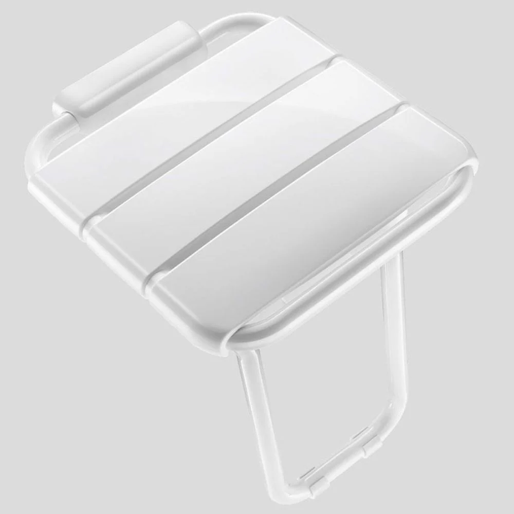 510400 Wall-Mounted Lift-Up Shower Seat With ALU Leg - Image 3