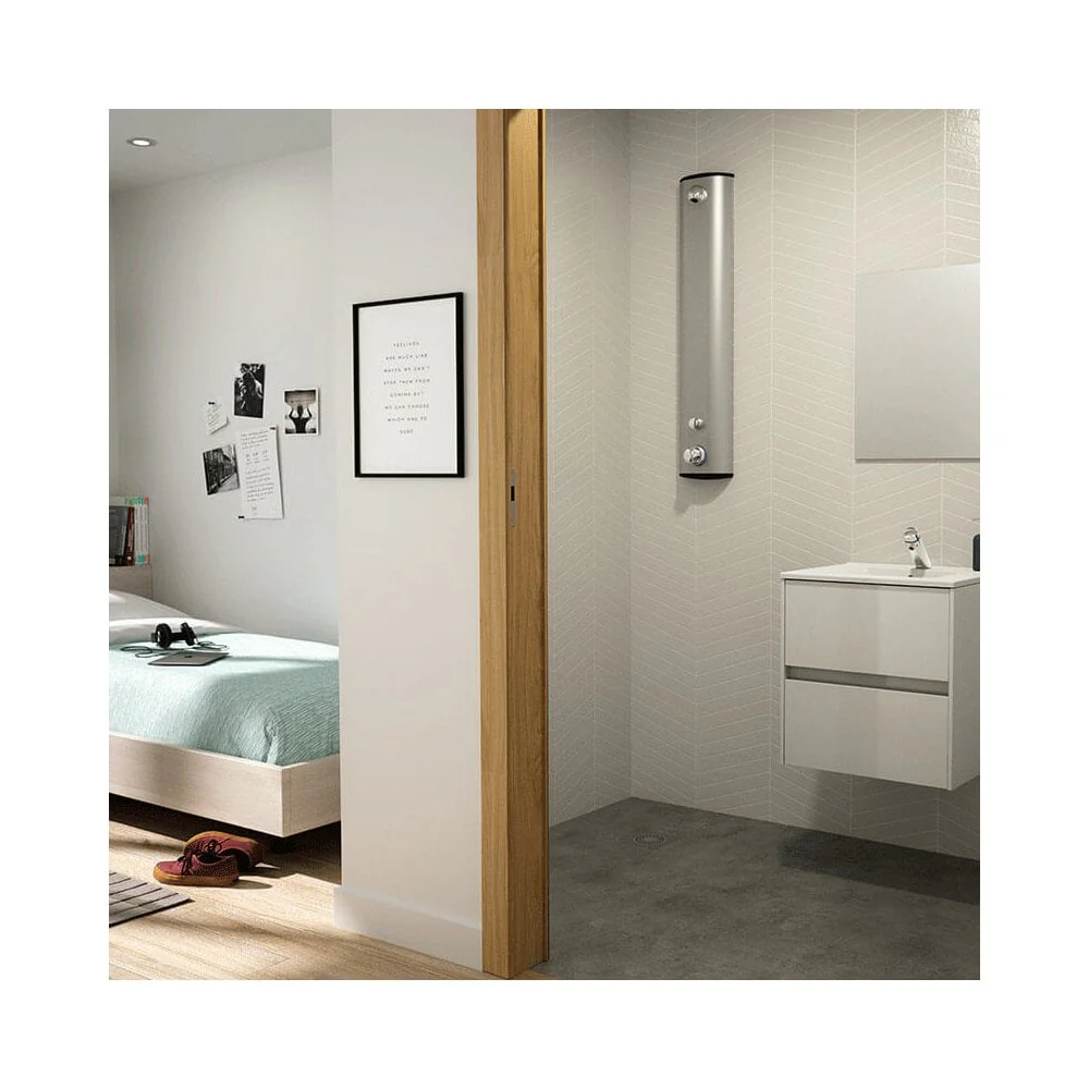 DELABIE SECURITHERM Soft Touch Time Flow Shower Panel - Image 4