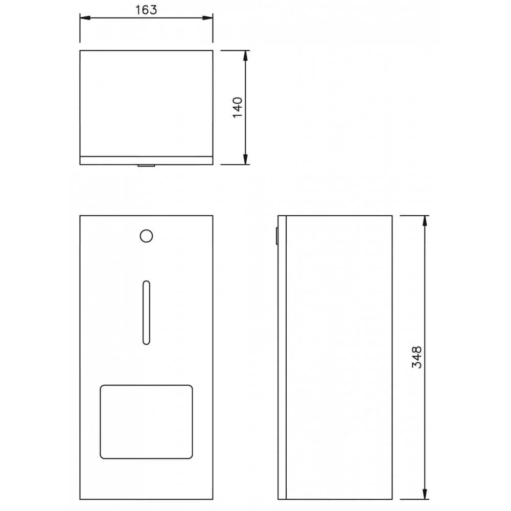 DP2112 Dolphin Prestige Double Roll Toilet Tissue Dispenser - Image 2