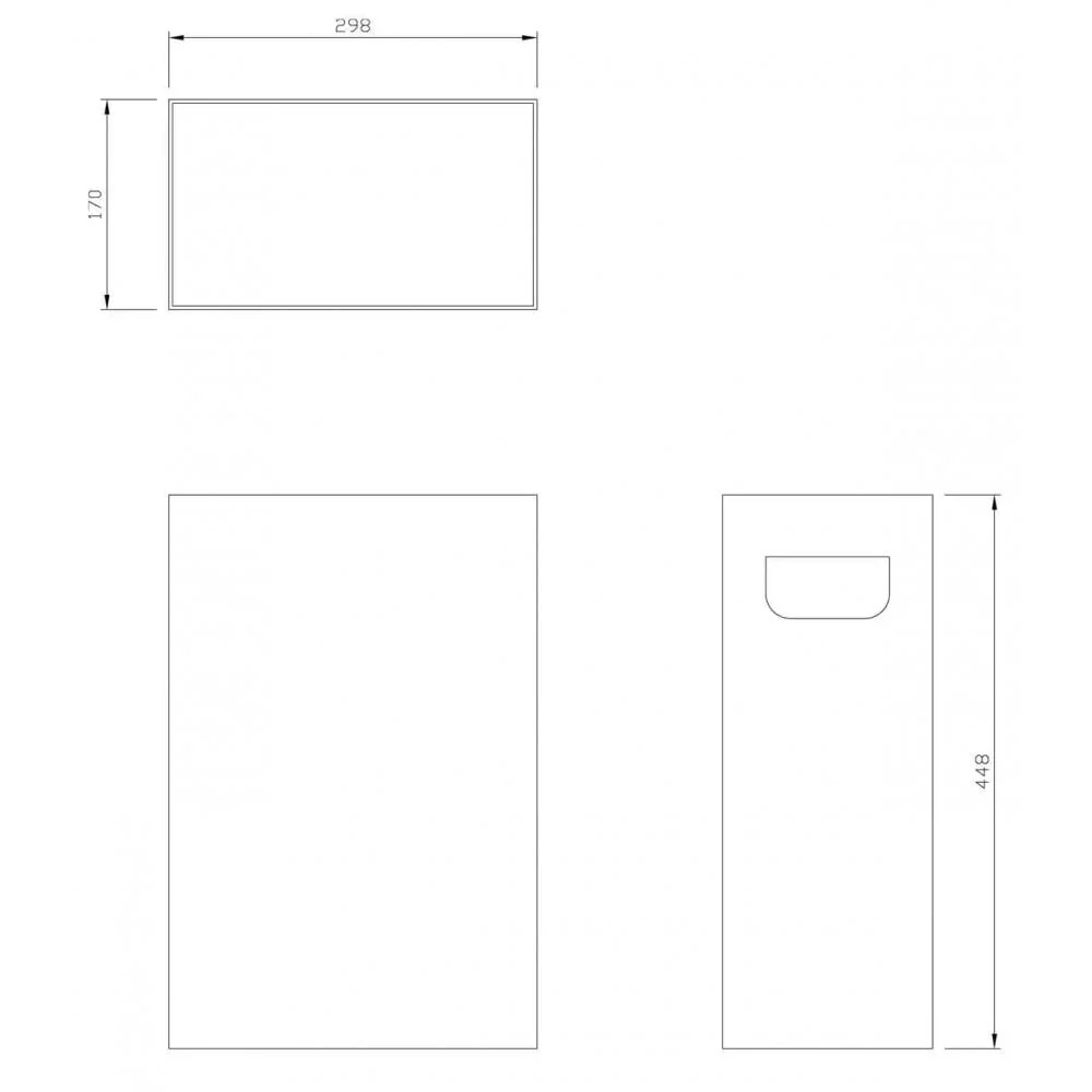 DP5108 Dolphin DOC M Waste Bin with Integrated Handles - Image 2