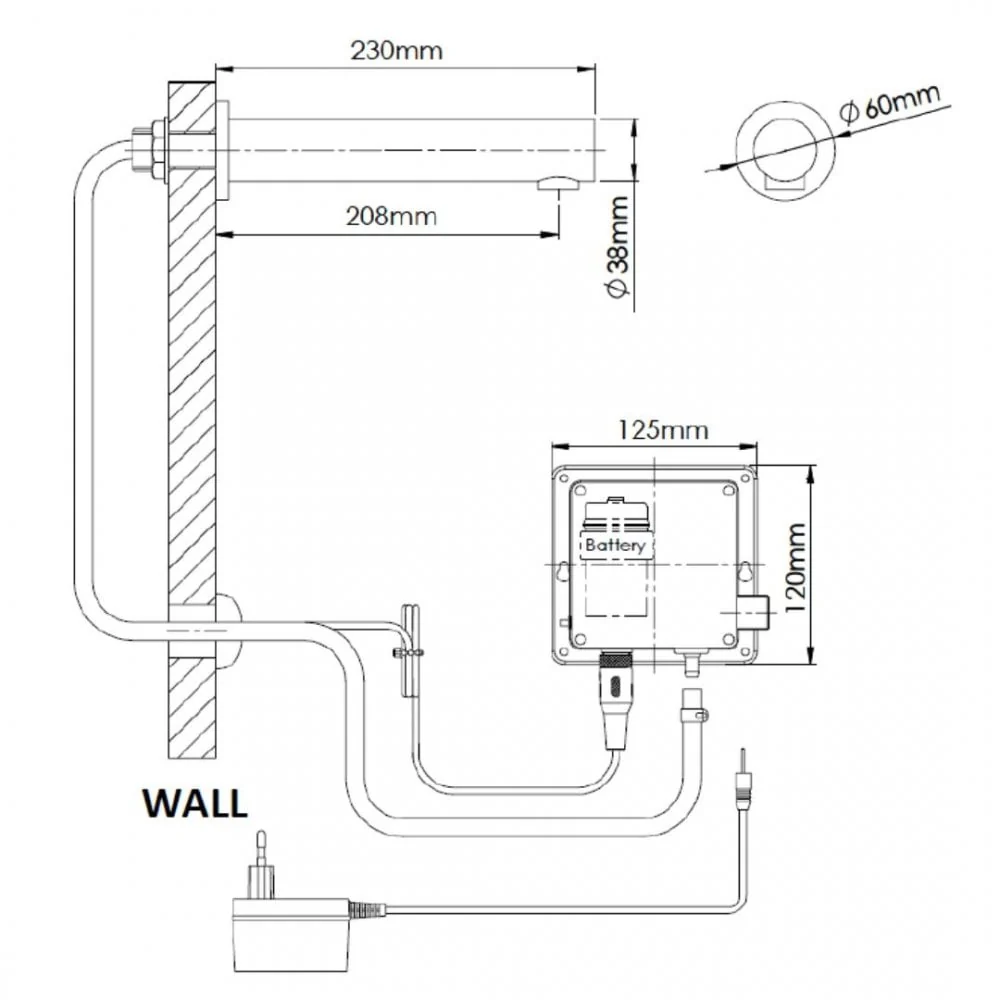 Dryflow® Tri-Tap Water Sensor Tap - Image 7