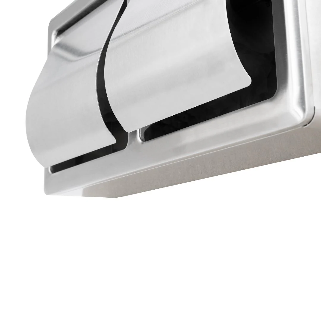 Stainless Steel Toilet Roll Holder - 2 Roll - Image 4