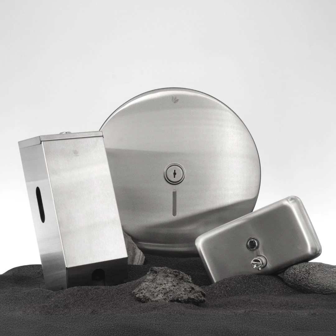 1.2L Horizontal Stainless Steel Liquid Soap Dispenser - Image 7