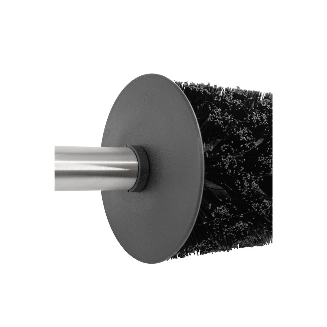 Dryflow Stainless Steel Wall Mounted Toilet Brush Set - Image 6