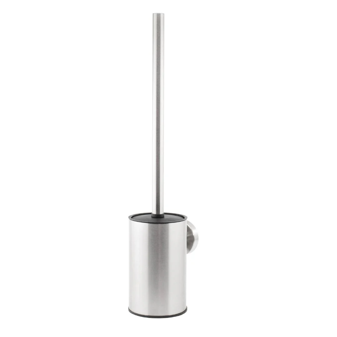 Dryflow Stainless Steel Wall Mounted Toilet Brush Set - Image 8
