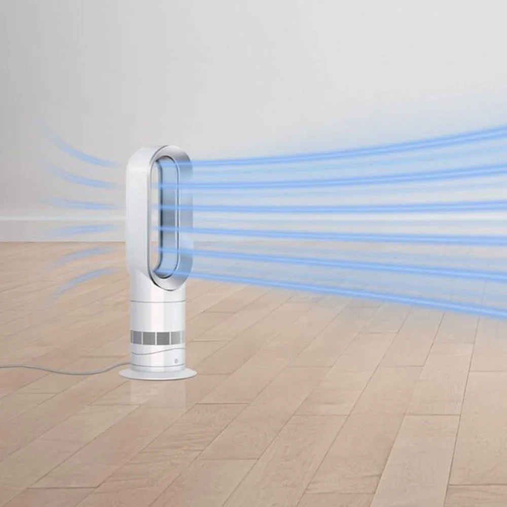 Dyson Hot+Cool™ Jet Focus AM09 fan heater in white/nickel - Image 5