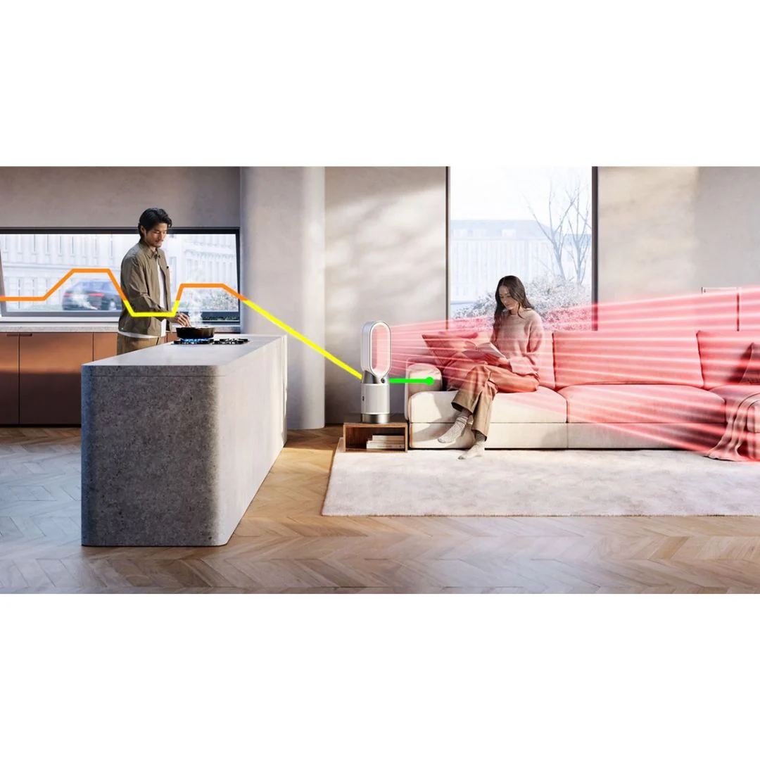 Dyson Purifier Hot+Cool HP1 Purifying fan heater (White) - Image 3