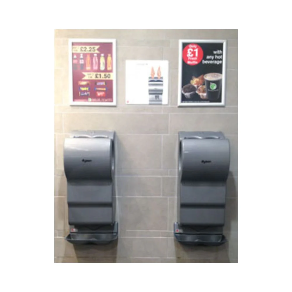 driplate® Hand Dryer Drip Tray - White - Image 4