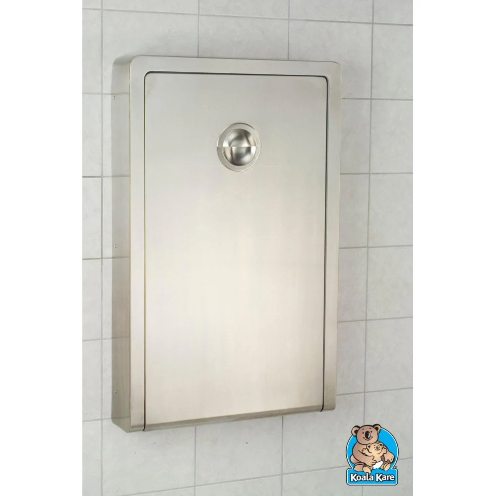 Koala Kare KB111-SSWM-INB Vertical Wall Baby Changer - Image 3