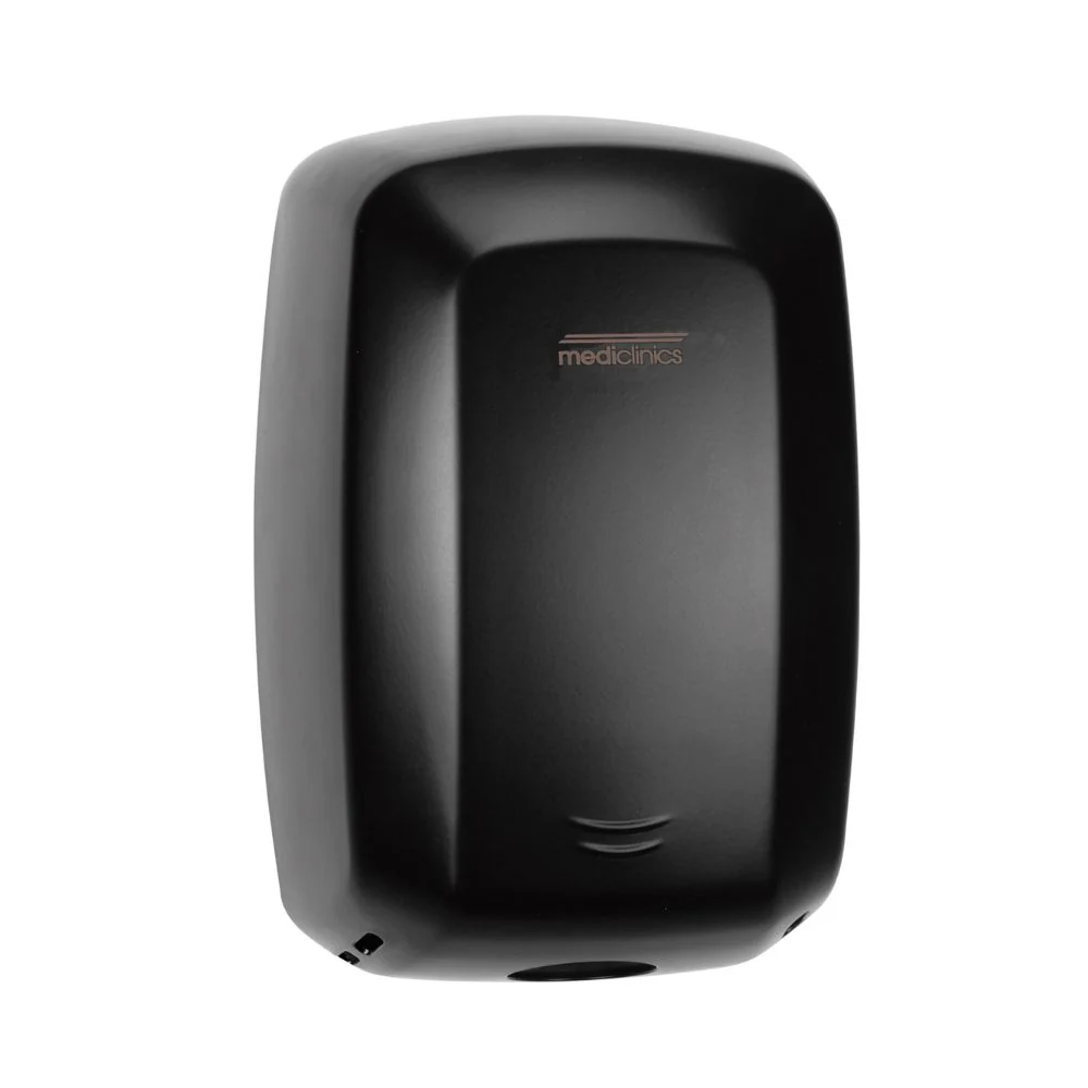 Mediclinics Machflow Plus HEPA & Ioniser Hand Dryer - Black M09AB-I