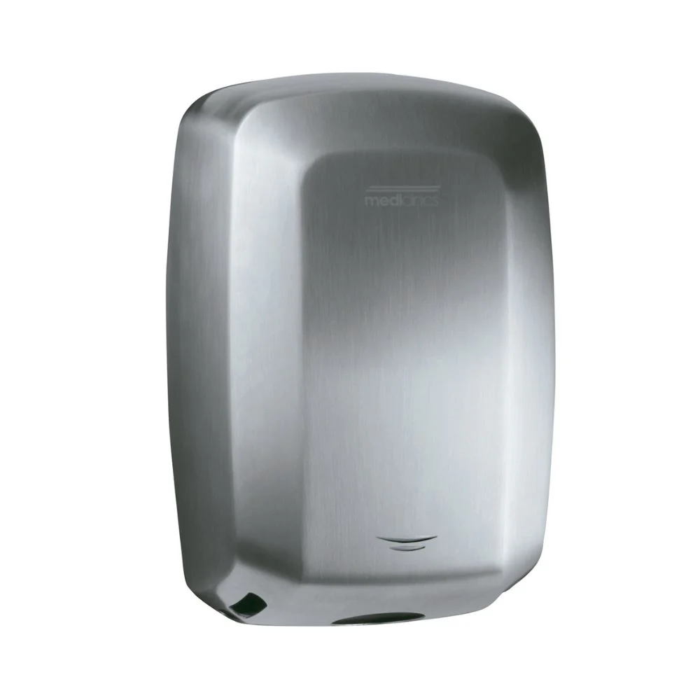 Mediclinics Machflow Plus HEPA & Ioniser Hand Dryer - Brushed Satin M09ACS-I