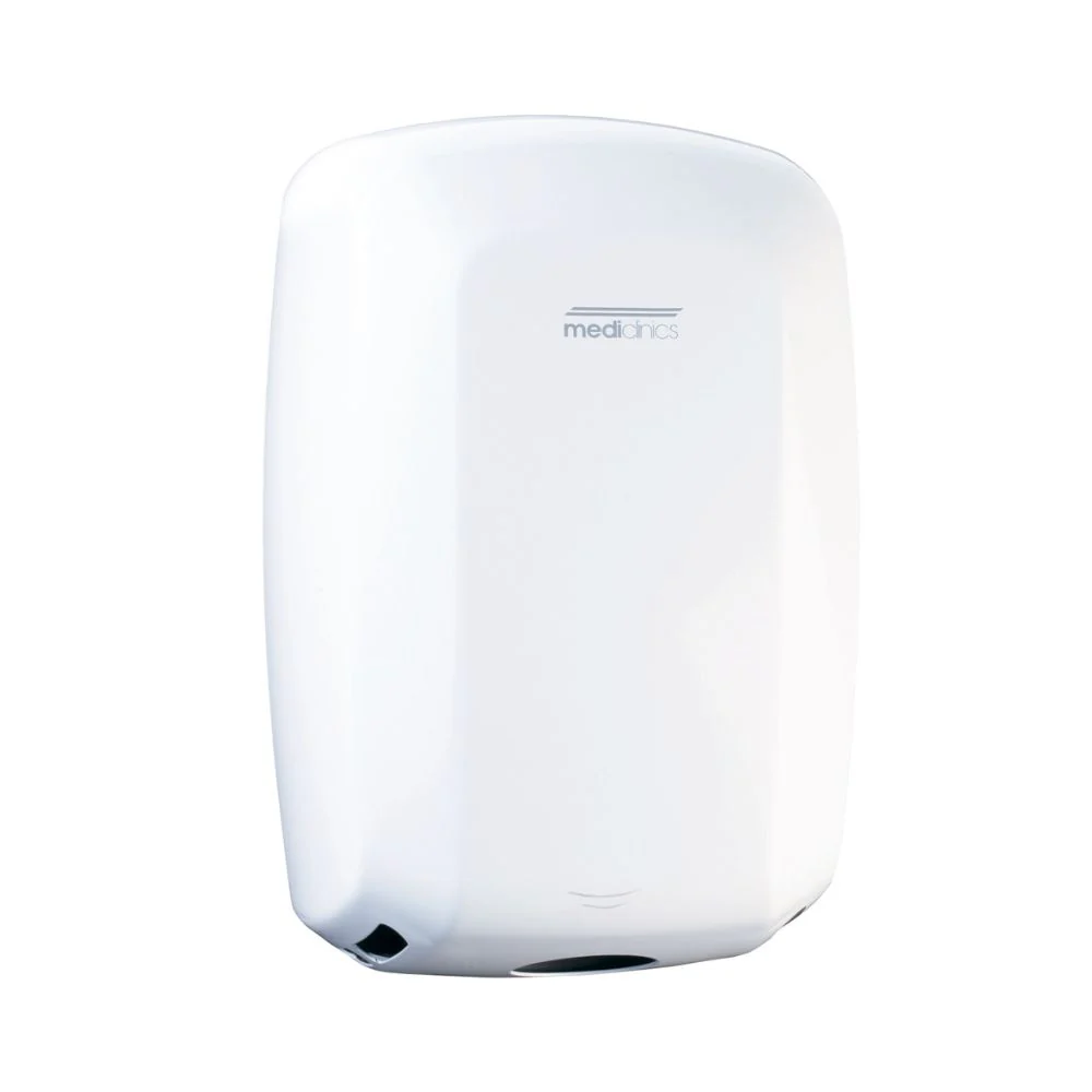 Mediclinics Machflow Plus HEPA & Ioniser Hand Dryer - White M09A-I