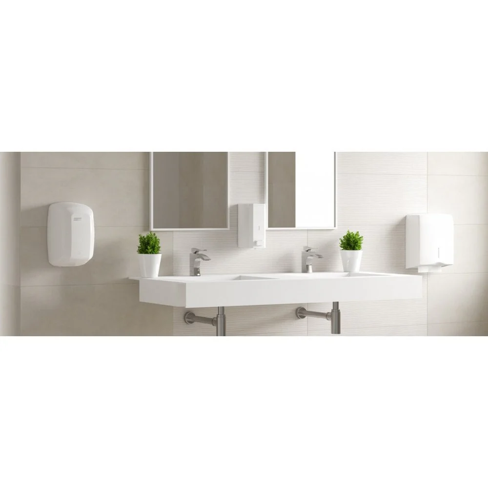 Mediclinics Machflow Plus HEPA & Ioniser Hand Dryer - White M09A-I - Image 3