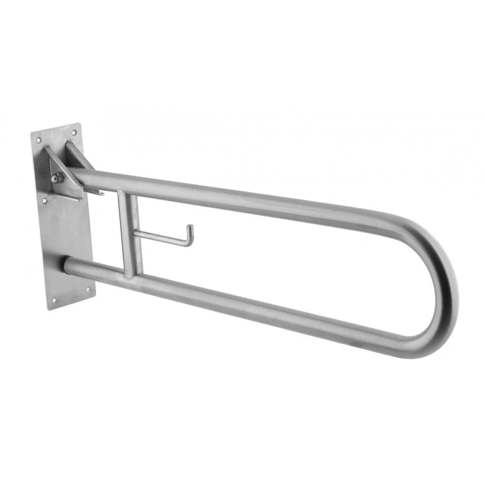 Mediclinics Medinox Series 738mm Vertical Swing Stainless Steel Grab Bar - Image 2