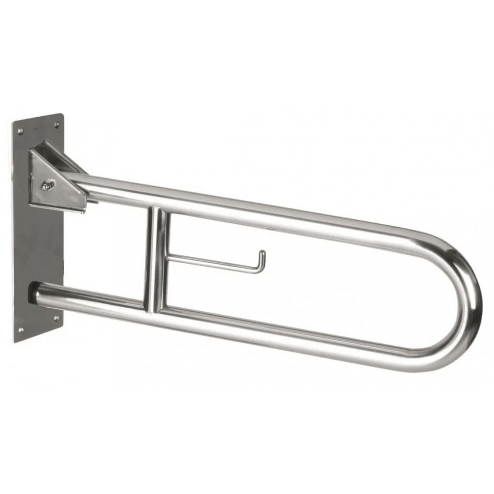 Mediclinics Medinox Series 738mm Vertical Swing Stainless Steel Grab Bar - Image 3
